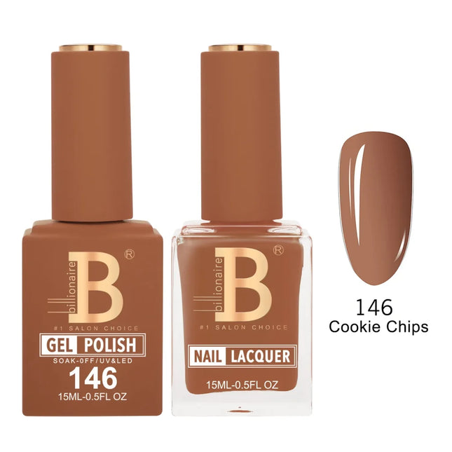 Billionaire Imperial Duo Matching – #101 - 150 Gel Polish + Lacquer (0.5oz / 15ml)
