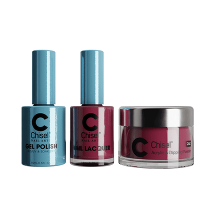 Chisel - Gel & Lacquer & Dip Trio Solid (#01 - #100) - NEW 2024