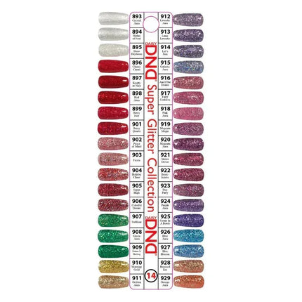 DND Duo Gel Polish Swatch #14 (sample tip only) - TTT Nails Supply