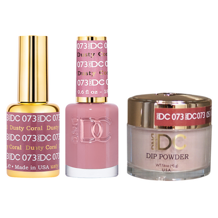 DND - DC Gel & Lacquer & Dip Trio (#71 - #144)