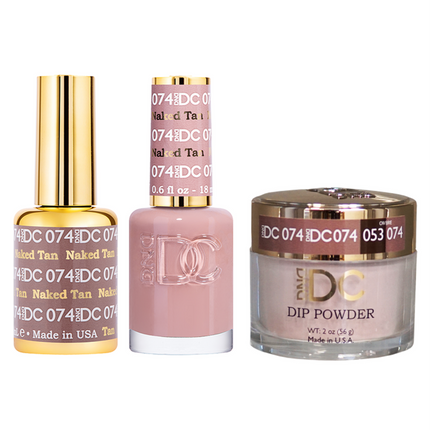 DND - DC Gel & Lacquer & Dip Trio (#71 - #144)