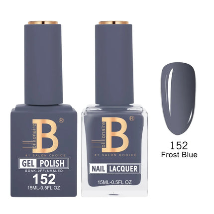 Billionaire Imperial Duo Matching – #150 - 200 Gel Polish + Lacquer (0.5oz / 15ml)