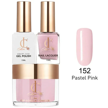 Cllam Matching 3in1 - CL152 PASTEL PINK - TTT Nails Supply