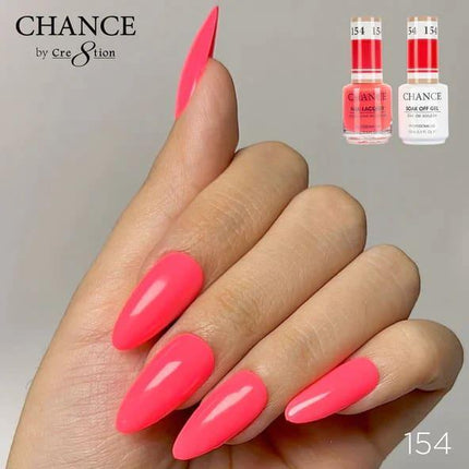 Cre8tion CHANCE Matching Duo Gel Polish 0.5oz - #154 - TTT Nails Supply