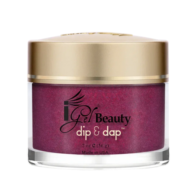 iGel Dip & Dap 2in1 Powder 2oz - #154 Ruby Slippers - TTT Nails Supply