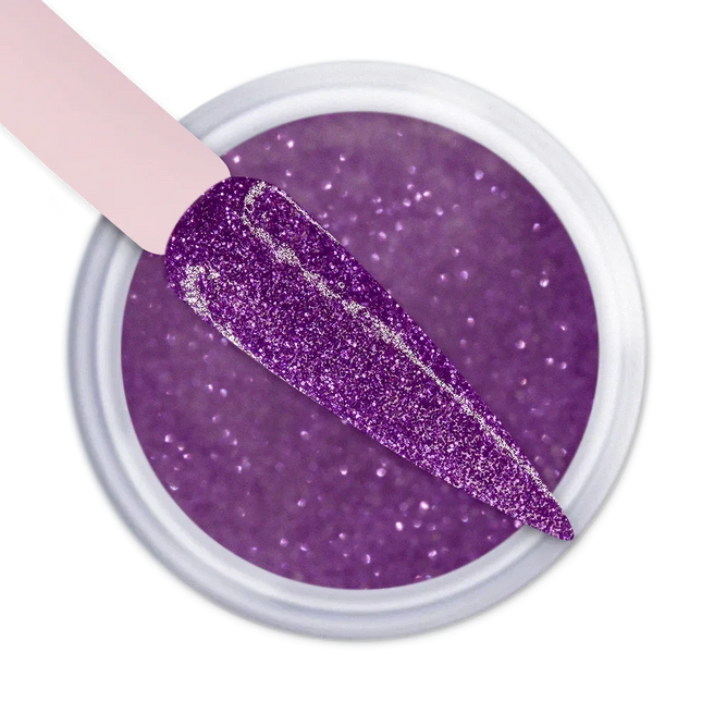 iGel Dip & Dap 2in1 Powder 2oz - #155 Twinkle Violet - TTT Nails Supply