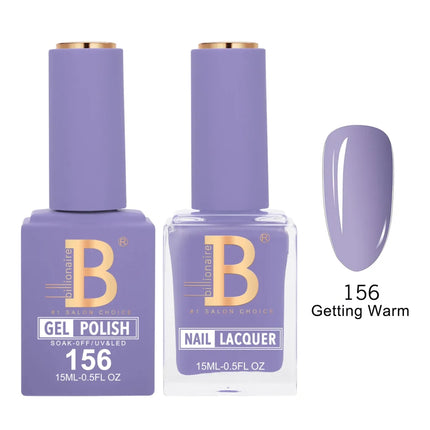 Billionaire Imperial Duo Matching – #150 - 200 Gel Polish + Lacquer (0.5oz / 15ml)