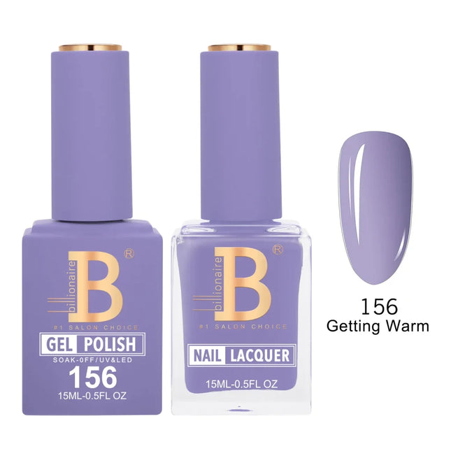 Billionaire Imperial Duo Matching – #150 - 200 Gel Polish + Lacquer (0.5oz / 15ml)