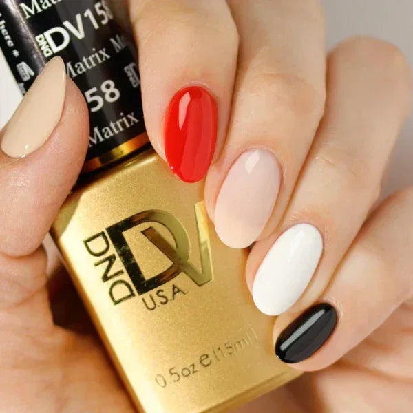 DND DIVA Duo Matching Color - #156 Perfect White - TTT Nails Supply