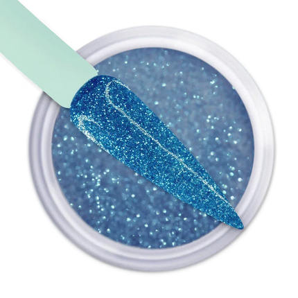 iGel Dip & Dap 2in1 Powder 2oz - #157 Blue Mosaic - TTT Nails Supply