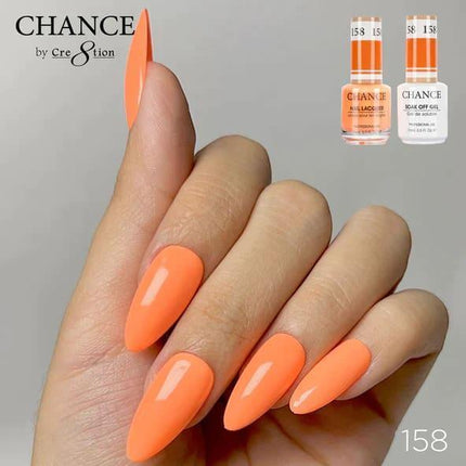 Cre8tion CHANCE Matching Duo Gel Polish 0.5oz - #158 - TTT Nails Supply