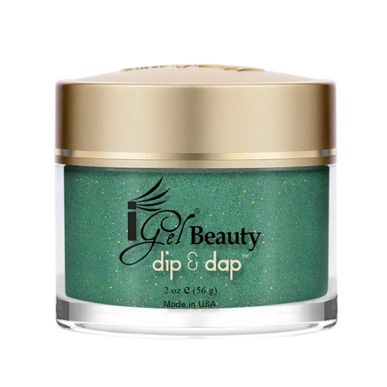 iGel Dip & Dap 2in1 Powder 2oz - #159 Sparkling Kiwi - TTT Nails Supply