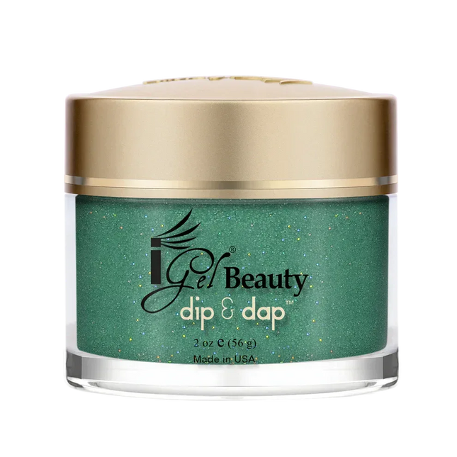 iGel Dip & Dap 2in1 Powder 2oz - #159 Sparkling Kiwi - TTT Nails Supply