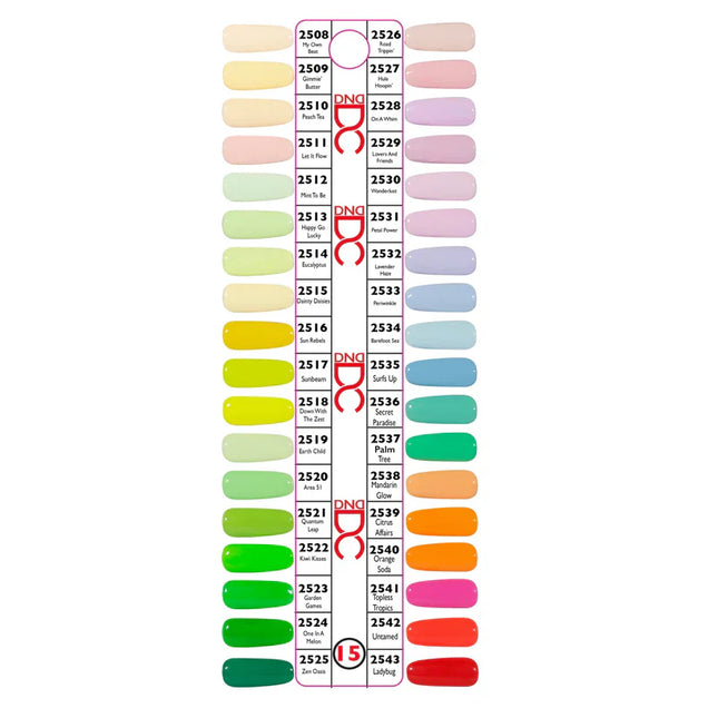 DC Duo Gel Polish Swatch #15 Free Spirit Collection