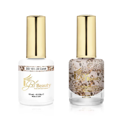 iGel Matching Duo Gel Polish 0.5oz - #161 24 Carat - TTT Nails Supply