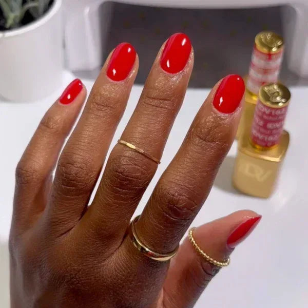 DND DIVA Duo Matching Color - #162 Rebel Red - TTT Nails Supply
