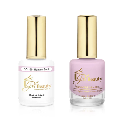 iGel Matching Duo Gel Polish 0.5oz - #166 Heaven Sent - TTT Nails Supply