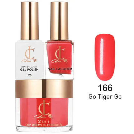 Cllam Matching 3in1 - CL166 GO TIGER GO - TTT Nails Supply