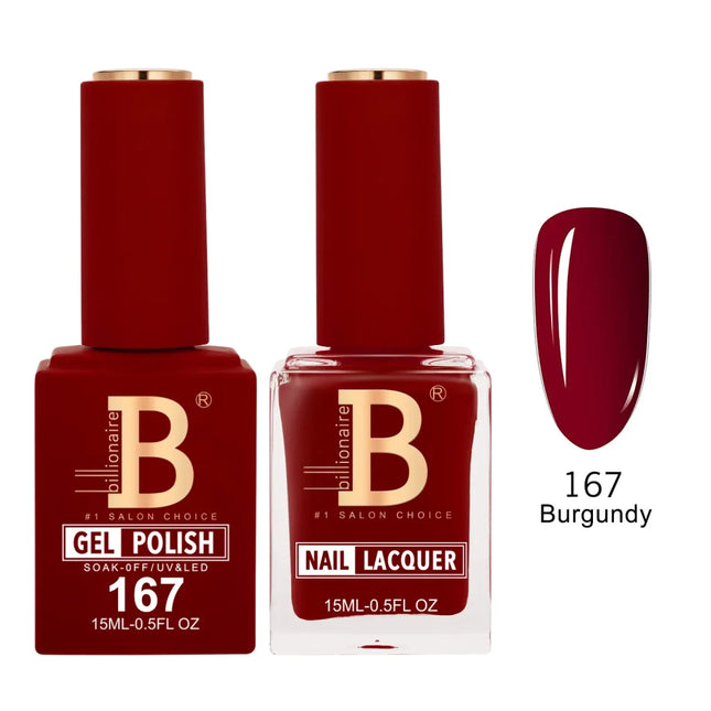 Billionaire Imperial Duo Matching – #150 - 200 Gel Polish + Lacquer (0.5oz / 15ml)