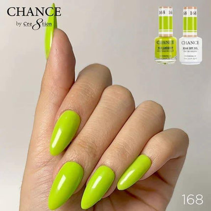 Cre8tion CHANCE Matching Duo Gel Polish 0.5oz - #168 - TTT Nails Supply
