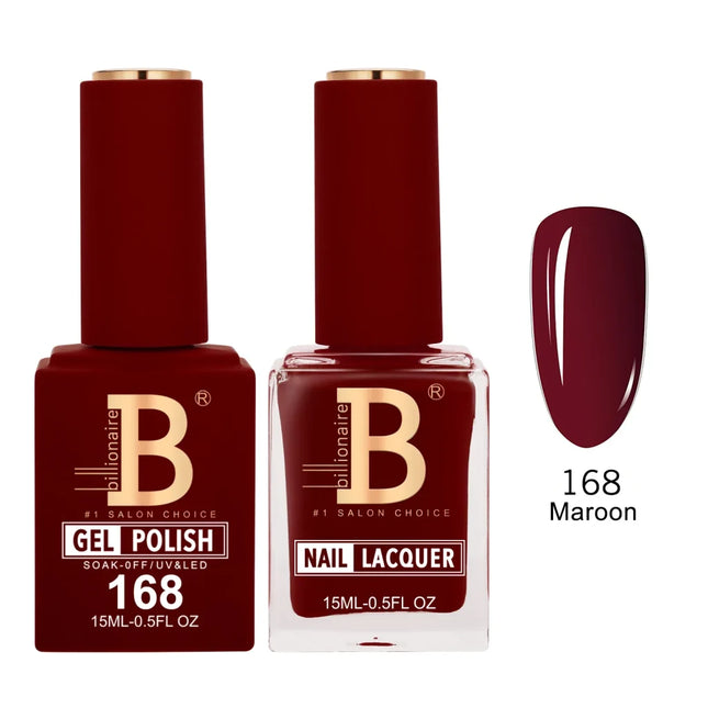 Billionaire Imperial Duo Matching – #150 - 200 Gel Polish + Lacquer (0.5oz / 15ml)
