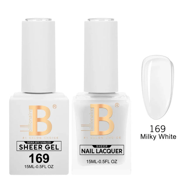 Billionaire Imperial Duo Matching – #150 - 200 Gel Polish + Lacquer (0.5oz / 15ml)