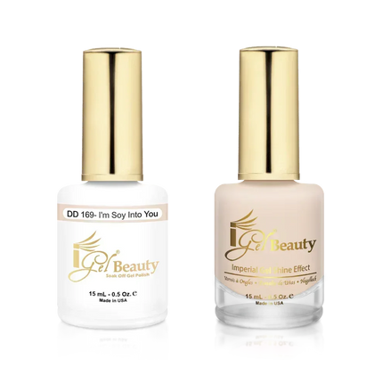 iGel Matching Duo Gel Polish 0.5oz - #169 I'm Soy Into You - TTT Nails Supply