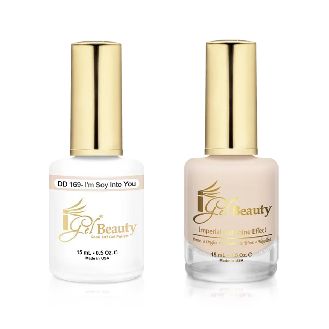 iGel Matching Duo Gel Polish 0.5oz - #169 I'm Soy Into You - TTT Nails Supply