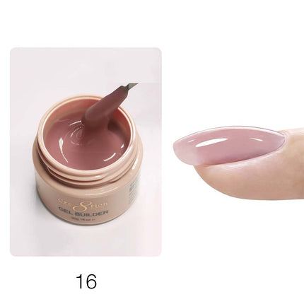 Cre8tion Overlay Builder Gel, Hema Free, Low Heat  1oz  #16