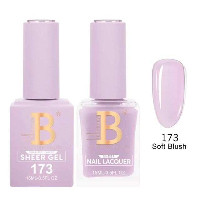 Billionaire Imperial Duo Matching – #150 - 200 Gel Polish + Lacquer (0.5oz / 15ml)