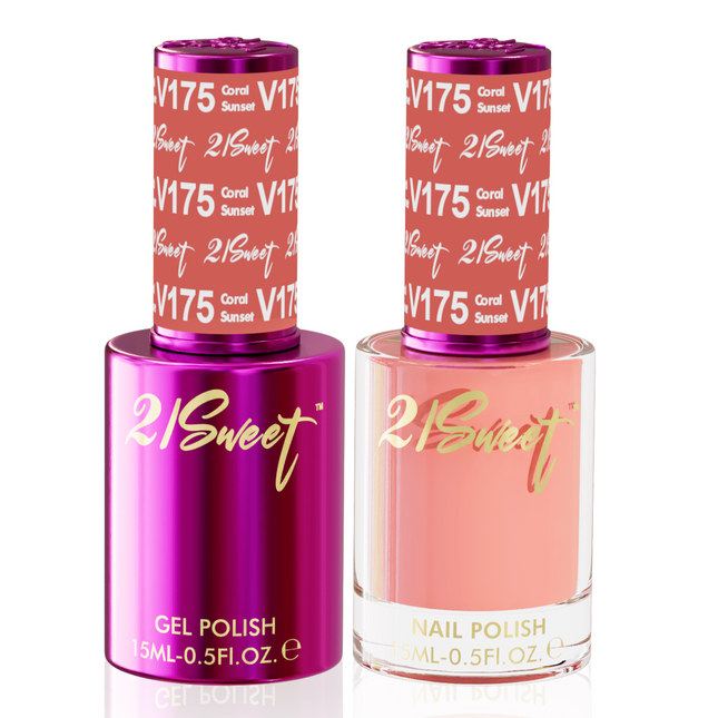 21Sweet - Gel & Lacquer Duo (#101 - #200) - NEW 2024