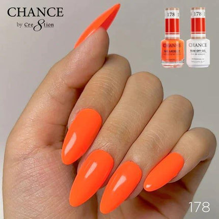 Cre8tion CHANCE Matching Duo Gel Polish 0.5oz - #178 - TTT Nails Supply