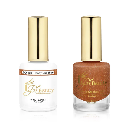 iGel Matching Duo Gel Polish 0.5oz - #180 Honey Bunches - TTT Nails Supply