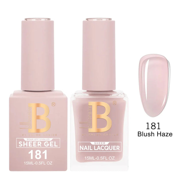 Billionaire Imperial Duo Matching – #150 - 200 Gel Polish + Lacquer (0.5oz / 15ml)