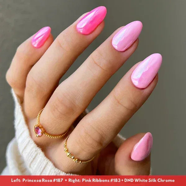 DND DIVA Duo Matching Color - #183 Pink Ribbons - TTT Nails Supply
