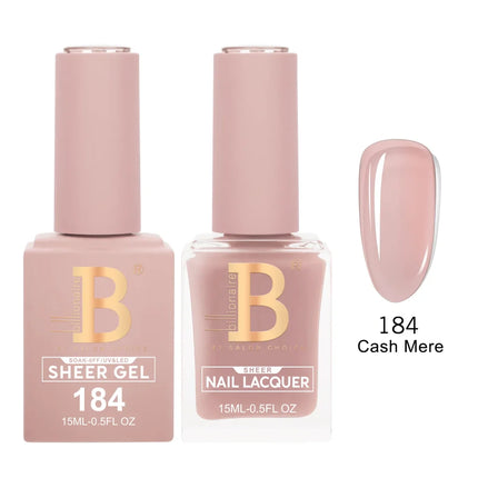Billionaire Imperial Duo Matching – #150 - 200 Gel Polish + Lacquer (0.5oz / 15ml)
