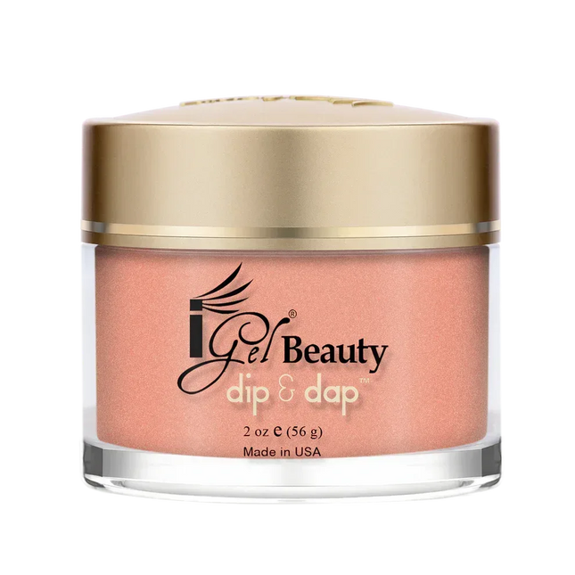 iGel Dip & Dap 2in1 Powder 2oz - #186 Creamsicle - TTT Nails Supply