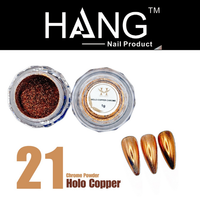Hang New Collection Chrome Effects 12 Color - Leading Fashion w/ Color Display #13 - #24