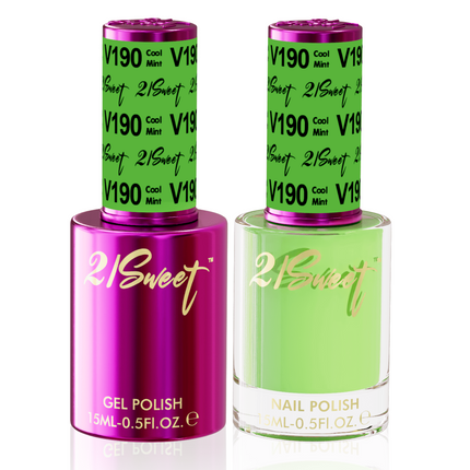21Sweet - Gel & Lacquer Duo (#101 - #200) - NEW 2024
