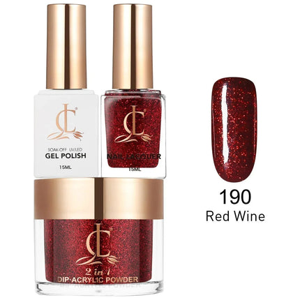 Cllam Matching 3in1 - CL190 RED WINE - TTT Nails Supply