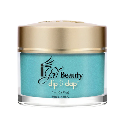 iGel Dip & Dap 2in1 Powder 2oz - #192 Aqua Sky - TTT Nails Supply