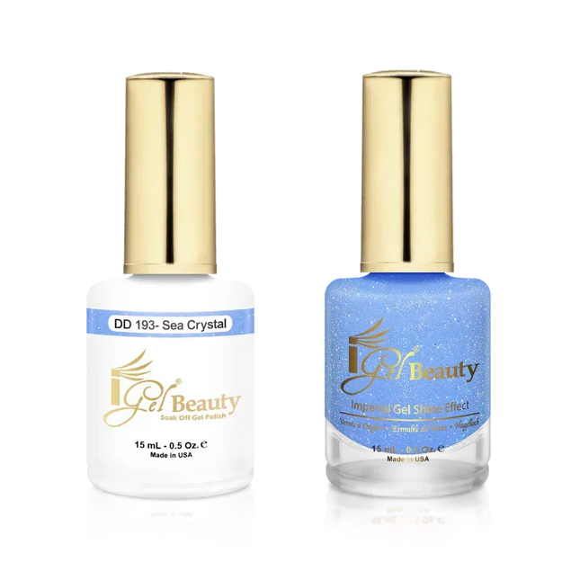 iGel Matching Duo Gel Polish 0.5oz - #193 Sea Crystal - TTT Nails Supply