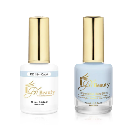 iGel Matching Duo Gel Polish 0.5oz - #194 Capri - TTT Nails Supply