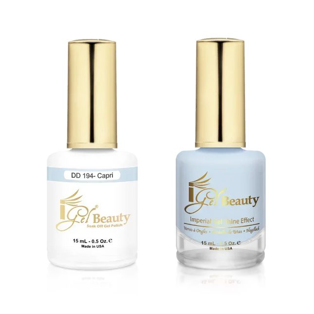 iGel Matching Duo Gel Polish 0.5oz - #194 Capri - TTT Nails Supply