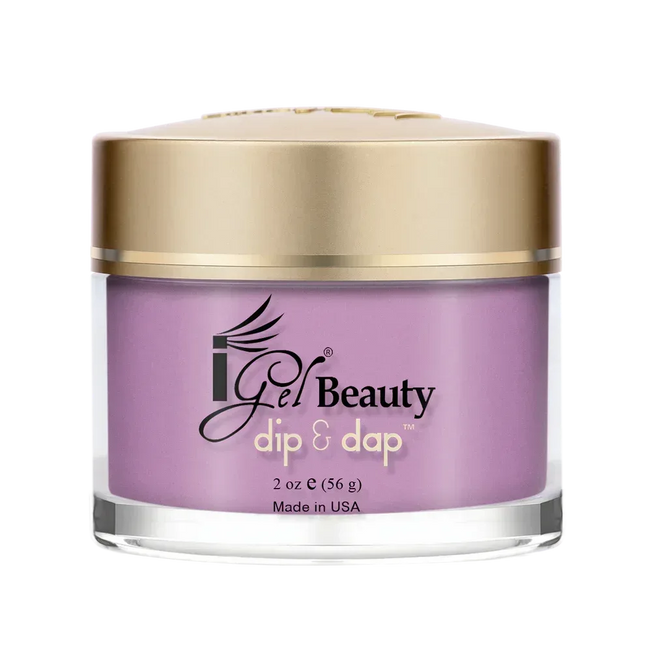 iGel Dip & Dap 2in1 Powder 2oz - #195 Alluring Amethyst - TTT Nails Supply