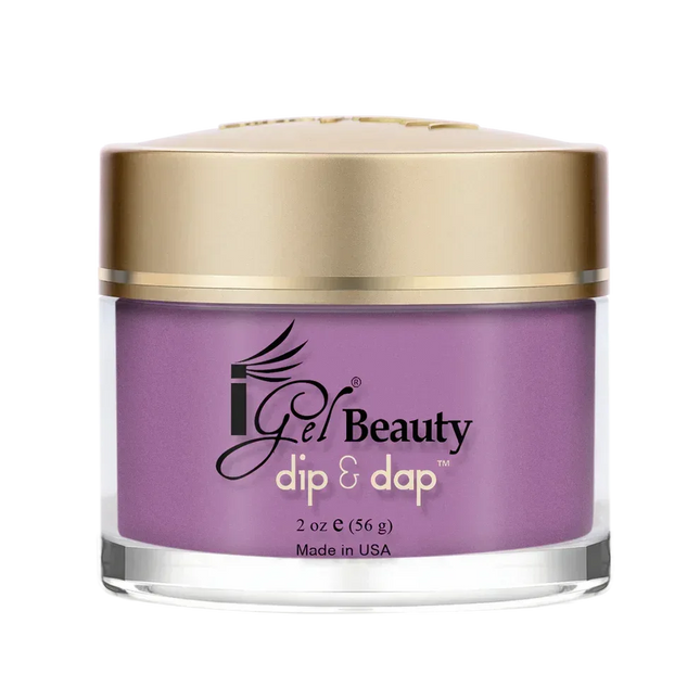 iGel Dip & Dap 2in1 Powder 2oz - #196 Purple Valentine - TTT Nails Supply