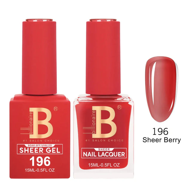 Billionaire Imperial Duo Matching – #150 - 200 Gel Polish + Lacquer (0.5oz / 15ml)