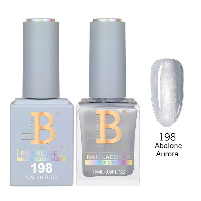 Billionaire Imperial Duo Matching – #150 - 200 Gel Polish + Lacquer (0.5oz / 15ml)
