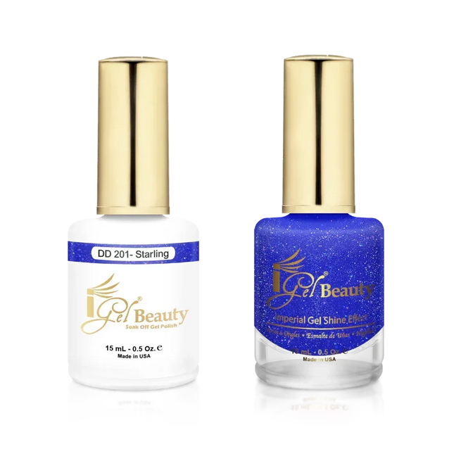 iGel Matching Duo Gel Polish 0.5oz - #201 Starling - TTT Nails Supply