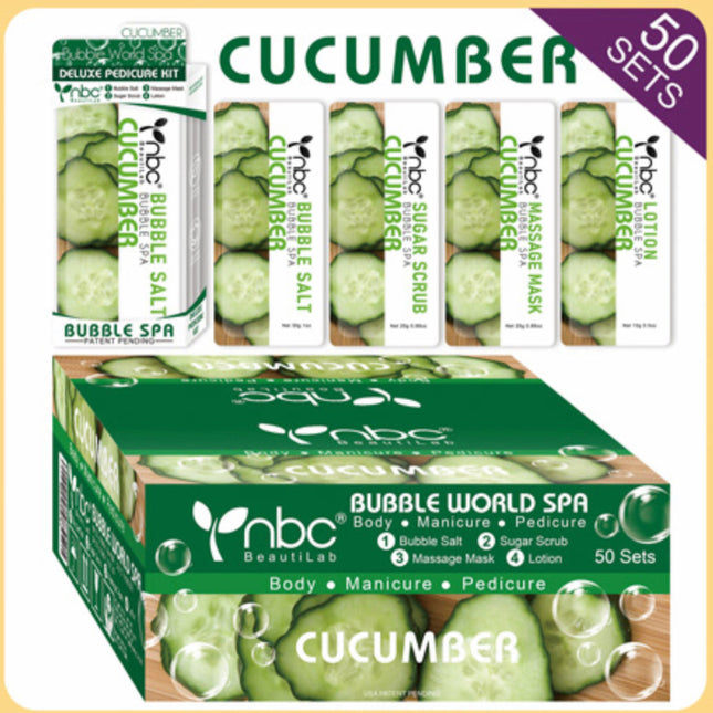 NBC - Pedicure Deluxe 4in1 (Case 50 Boxes) - Many Scents
